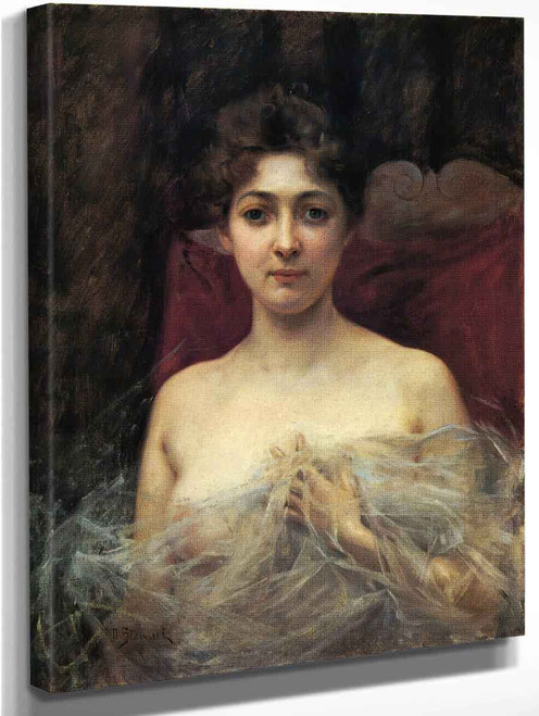 In The Boudoir By Julius Leblanc Stewart