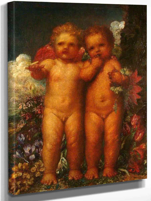 In The Land Of Weissnichtwo By George Frederic Watts English 1817 1904