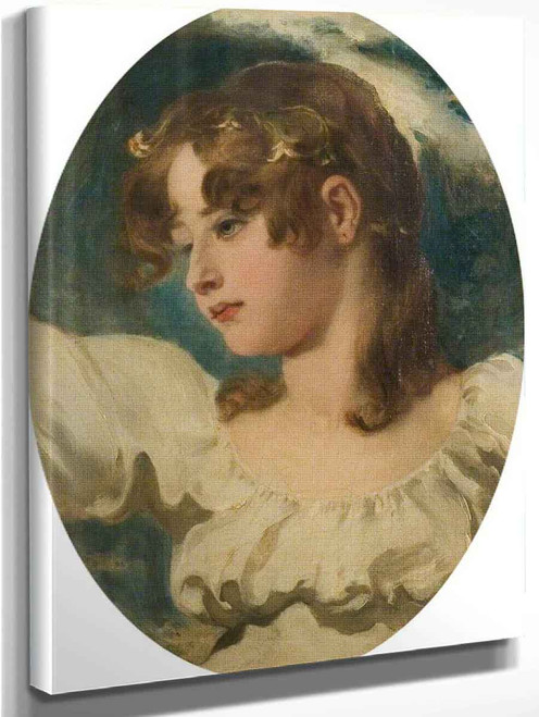 Innocence Head Of A Young Girl By William Etty By William Etty