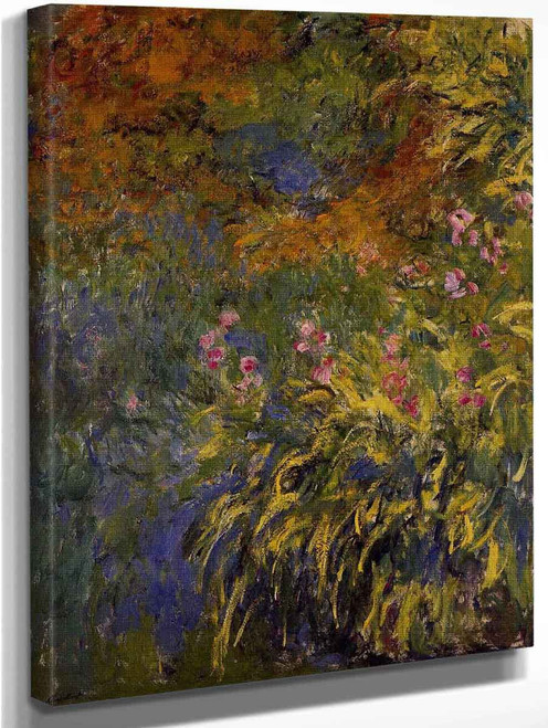 Irises2 By Claude Oscar Monet