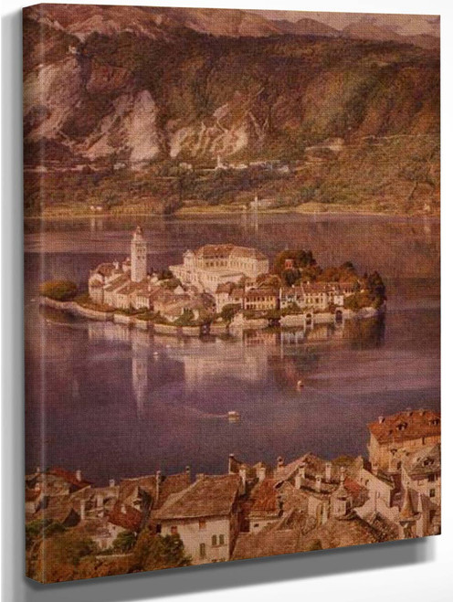 Isola San Giulio, Lake Orta By Sir Edward John Poynter