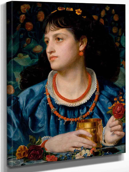 Isolda With The Love Potion By Anthony Frederick Sandys