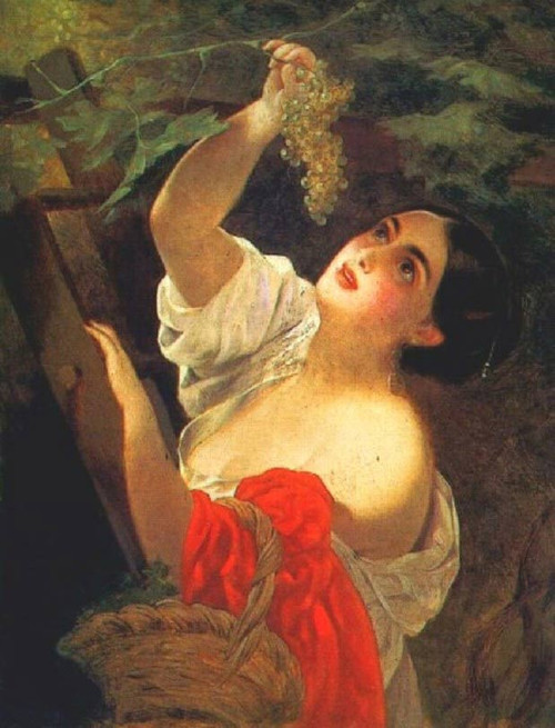 Italian Midday 1 By Karl Pavlovich Brulloff, Aka Karl Pavlovich Bryullov By Karl Pavlovich Brulloff