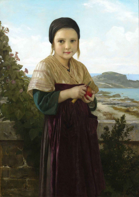 Jeannie By William Bouguereau