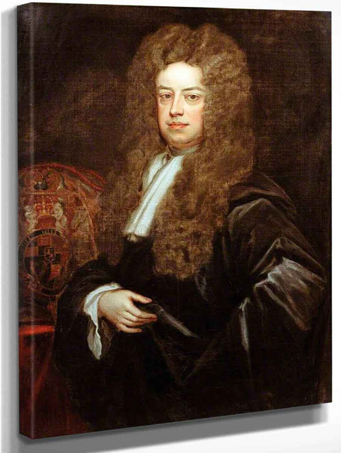 John Somers, 1St Baron Somers By Sir Godfrey Kneller, Bt.  By Sir Godfrey Kneller, Bt.