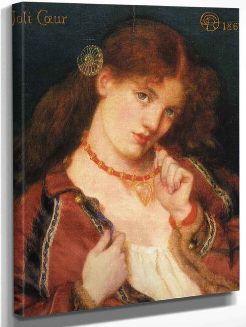 Joli Coeur By Dante Gabriel Rossetti