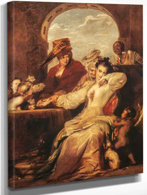 Josephine And The Fortune Teller By David Wilkie