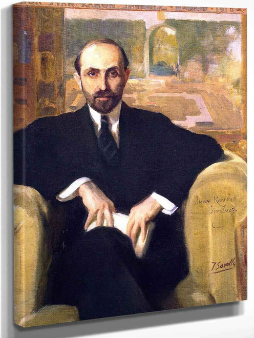 Juan Ramon Jimenez By Joaquin Sorolla Y Bastida