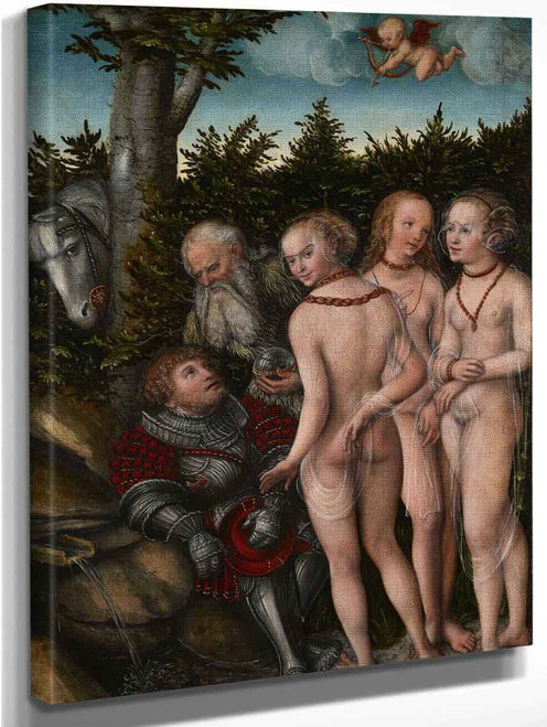 Judgement Of Paris By Lucas Cranach The Elder By Lucas Cranach The Elder