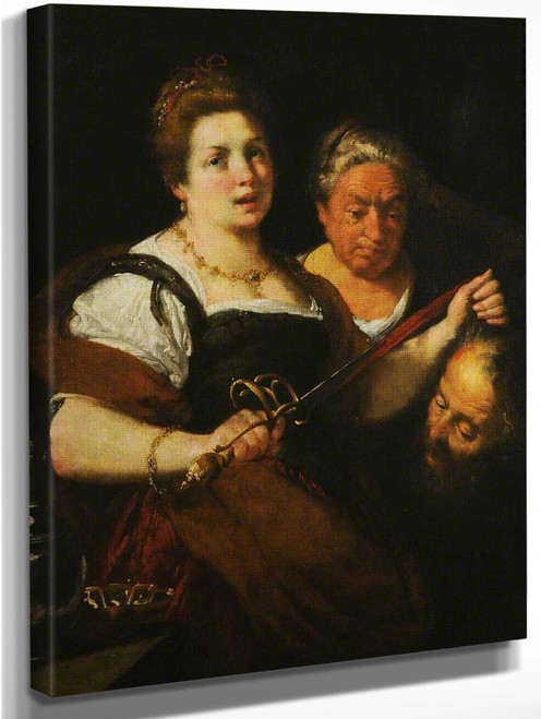 Judith And The Head Of Holofernes By Bernardo Strozzi