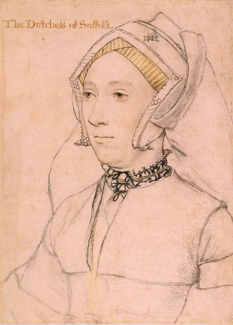 Katherine, Duchess Of Suffolk  By Hans Holbein The Younger  By Hans Holbein The Younger
