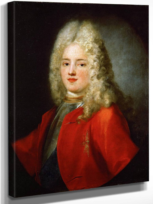 King August Iii Of Poland  By Rosalba Carriera By Rosalba Carriera