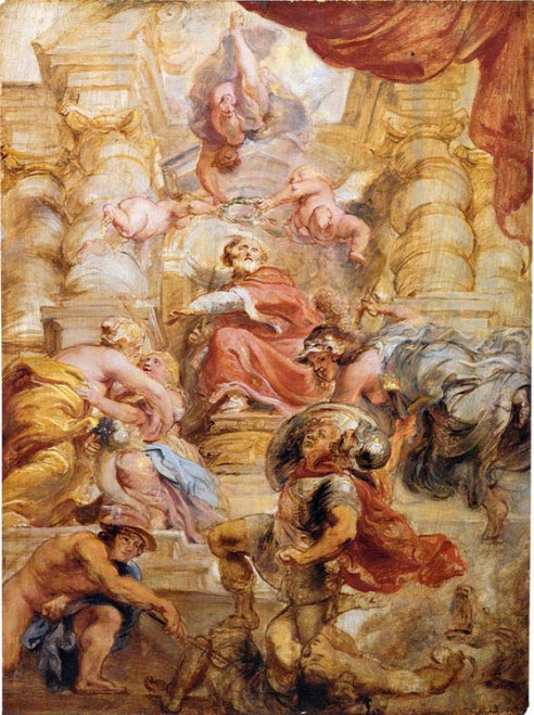 King James I Of England By Peter Paul Rubens