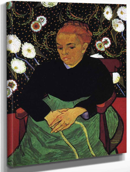 La Berceuse, Portrait Of Madame Roulin1 By Vincent Van Gogh