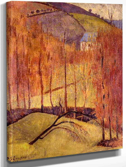 La Colline Aus Peupliers By Paul Serusier