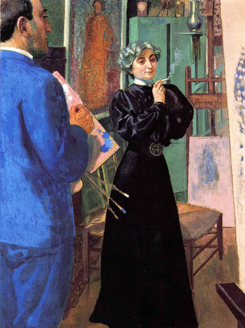 La Petite Dame By Maurice Denis La Petite Dame By Maurice Denis