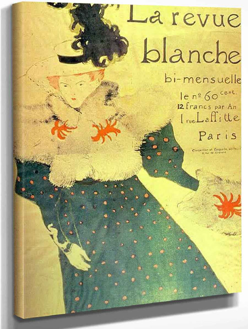 La Revue Blanche2 By Henri De Toulouse Lautrec