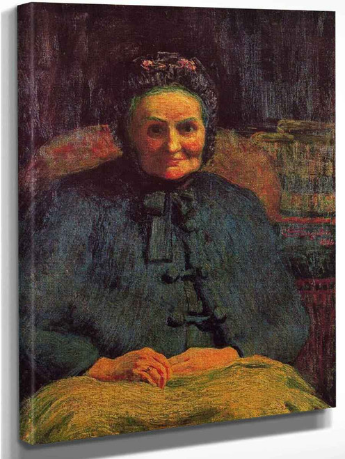 La Signora Gaetana Casiraghi Oriani By Giovanni Segantini