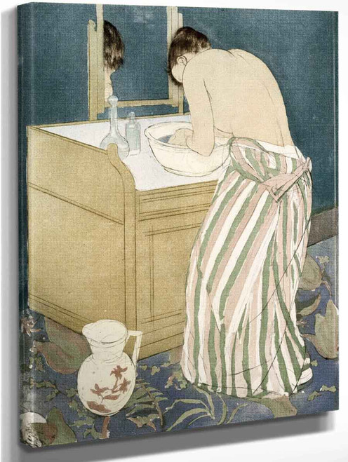 La Toilette By Mary Cassatt