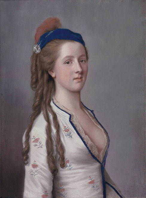 Lady Ann Somerset, Countess Of Northampton By Jean Etienne Liotard