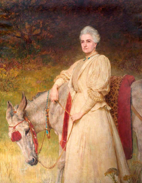 Lady Harriet Sarah Wantage By Briton Riviere
