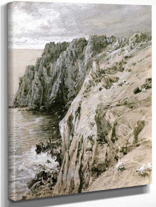 Land's End 1 By William Trost Richards Art Reproduction
