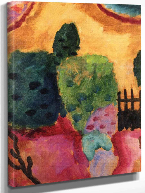 Landscape 2 By Alexei Jawlensky By Alexei Jawlensky