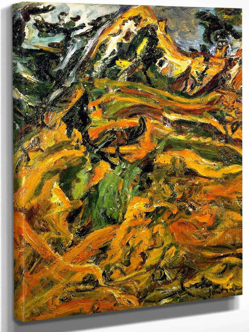 Landscape At Ceret By Chaim Soutine(French, 1894 1943)