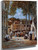 Local Pilgrimmage At Landerneau By Eugene Louis Boudin