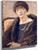 Lola Lender In A Fur Coat  By Max Liebermann By Max Liebermann Lola Lender In A Fur Coat  By Max Liebermann By Max Liebermann