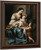 Madonna And Child With Infant By Bartolome Esteban Murillo