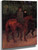 Man And Woman Riding Through The Woods By Henri De Toulouse Lautrec