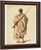 Moroccan Soldier, Back View By John Absolon By John Absolon
