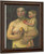 Mother And Child By Paula Modersohn Becker Oil on Canvas Reproduction
