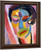 Mystical Head Closed Eyes By Alexei Jawlensky