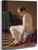 Naked Woman Putting On Her Shoes By Christoffer Wilhelm Eckersberg