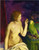 Nude With A Parrot By George Wesley Bellows By George Wesley Bellows