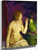 Nude With A Parrot By George Wesley Bellows By George Wesley Bellows
