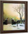 Old Cemetery By Julius Klever Oil on Canvas Reproduction