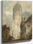 Oxford, Tom Tower, Christ Church By Joseph Mallord William Turner