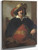 Painter Ignaz Raffalt As Falstaff By Friedrich Von Amerling By Friedrich Von Amerling