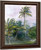 Palms In Storm, With Rain, Vaiala, Samoa By John La Farge By John La Farge