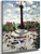 Place De La Bastille 2 By Gustave Loiseau By Gustave Loiseau