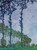 Poplars, Wind Effect By Claude Oscar Monet
