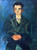 Portrait Of A Boy In Blue By Chaim Soutine