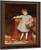 Portrait Of A Child By Sir William Quiller Orchardson Oil on Canvas Reproduction