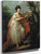 Portrait Of A Lady As Music By Angelica Kauffmann By Angelica Kauffmann