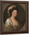 Portrait Of A Woman, Traditionally Identified As Lady Hervey By Angelica Kauffmann By Angelica Kauffmann
