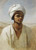 Portrait Of A Young Egyptian By Frederick Goodall