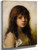 Portrait Of A Young Girl13 By Alexei Harlamoff